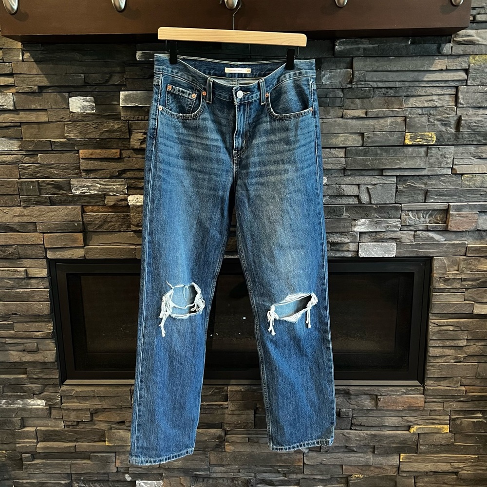 Low Pro Straight Jeans in Breathe Out
